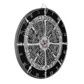 Dozurcrew dartboard dartbord (Voorkant Links)