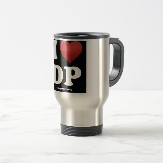 DP Travel Mug Reisbeker (Voorkant rechts)