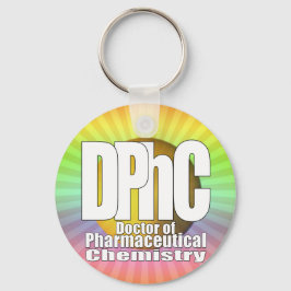 DPhC LOGO Doctor in de farmaceutische chemie Sleutelhanger