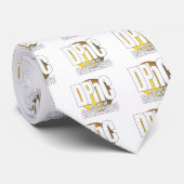 DPhC LOGO Doctor in de farmaceutische chemie Stropdas (Opgerold)