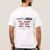 DPL Real Gamers T-shirt (Achterkant)