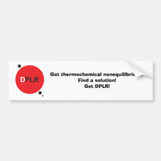 DPLR-Bumperstickers Bumpersticker