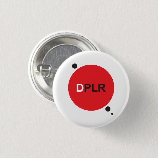 DPLR-Buttonnen Ronde Button 3,2 Cm (Voorkant /achterkant)