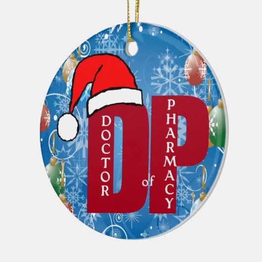 DPM SANTA CHRISTMAS ORNAMENT DOCTOR PHARMACY (Links)