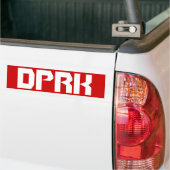 DPR Korea Bumpersticker (Op Truck)
