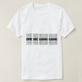 dpr we bende t-shirt (Design voorkant)