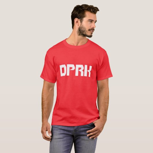 DPRK T-SHIRT (Voorkant volledig)