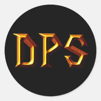 DPS RONDE STICKER