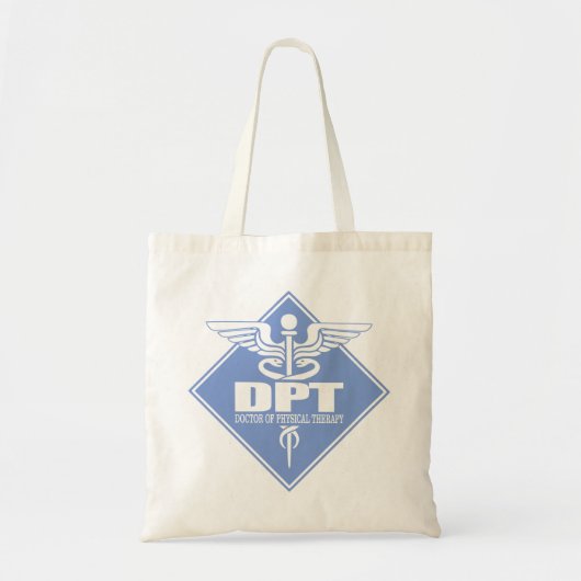 DPT-diamant Tote Bag (Voorkant)