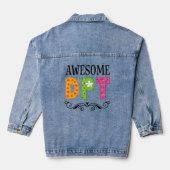DPT Doctor in de fysieke behandeling Denim Jacket (Achterkant)