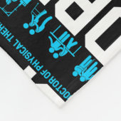 DPT Doctor in de Fysieke Behandeling Fysiotherapie Fleece Deken (Hoek)