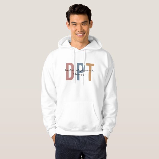 DPT Doctor in de fysieke therapie Fysieke therapie Hoodie (Voorkant volledig)