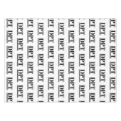 DPT Doctor in de Fysiotherapie Graduation Party Tafelkleed (Voorkant (Horizontaal))