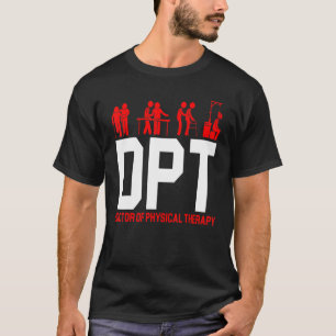 Dpt Doctor in de fysiotherapie Swea T-shirt