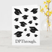 DPT / Doctor in de fysische Afstuderen Kaart (Gele Bloem)