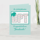 DPT van de Afstuderen van de Therapie van de Arts Kaart (Voorkant)