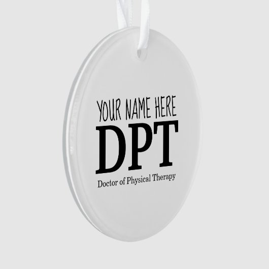  DPT-versiering, cirkel Ornament (voorkant)