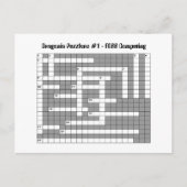 DPUZ 1 - FOSS (computers) Briefkaart (Voorkant)