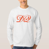 DQ lange hoes T-shirt (Voorkant)
