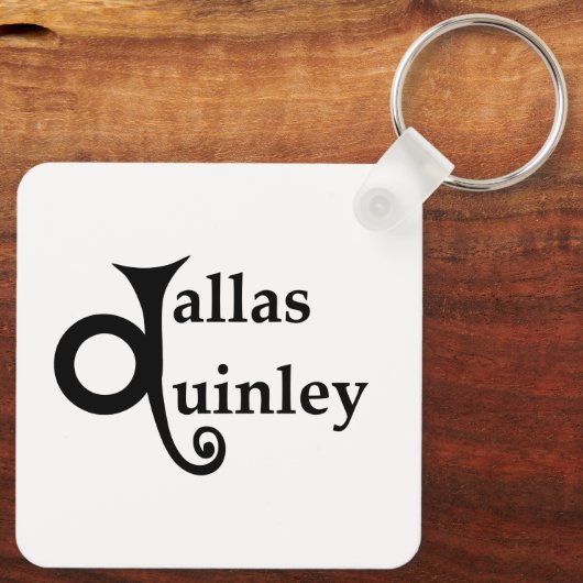 DQ-Sleutelhanger Sleutelhanger (Achterkant)