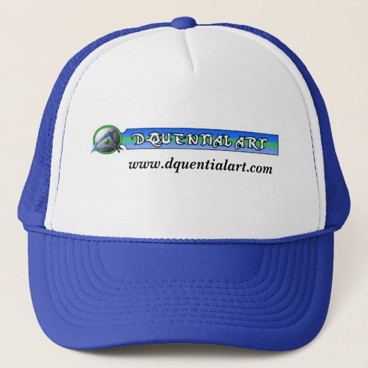 Dquential Art trucker hat Trucker Pet (Voorkant)