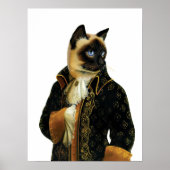 DR.041 Siamese Cat poster (Voorkant)