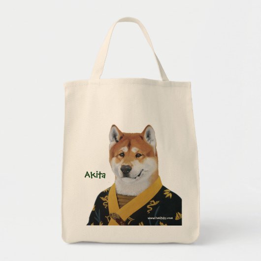DR 144 Akita-tas Tote Bag (Voorkant)