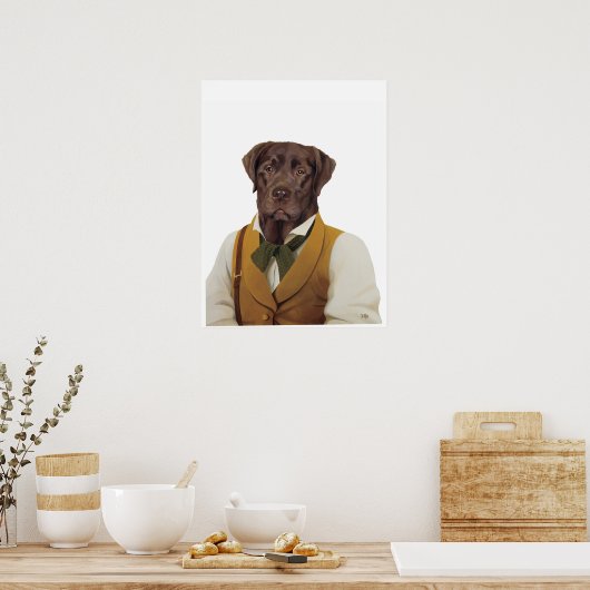 DR.149 Labrador Retriever poster (Keuken)