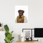 DR.149 Labrador Retriever poster (Thuiskantoor)