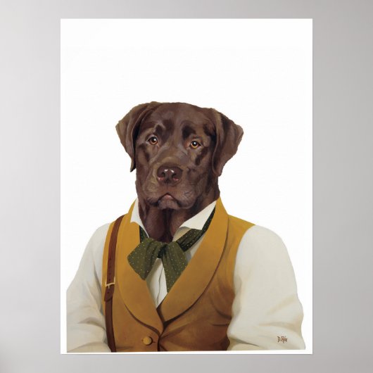 DR.149 Labrador Retriever poster (Voorkant)