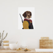 DR.152 Duits Pistool Drahtaar poster (Keuken)