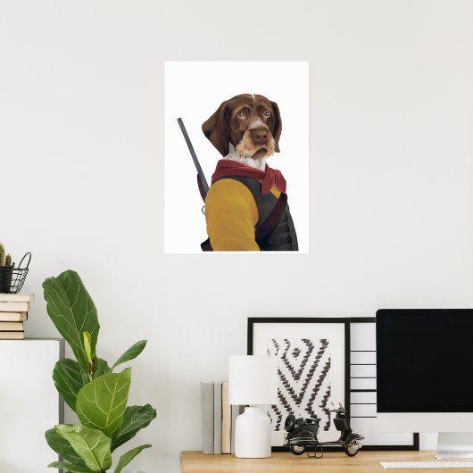 DR.152 Duits Pistool Drahtaar poster (Thuiskantoor)