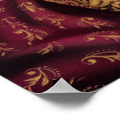 DR.208 Basenji-poster Poster (Hoek)