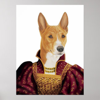 DR.208 Basenji-poster Poster