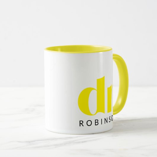 dr [Aangepaste naam] Mok (Voorkant rechts)