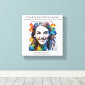 Dr. Anders Osborne Ph.D., ADHD Coaching, Canvas Afdruk (Insitu (Houten vloer))