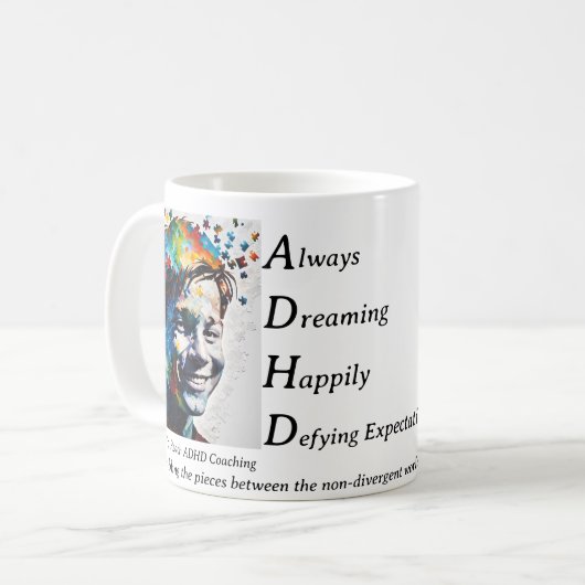 Dr.Anders Osborne Ph.D.* ADHD Grootheid Mok (Voorkant links)