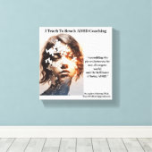 Dr. Anders Osborne Ph.D. ADHD-Poster Canvas Afdruk (Insitu (Houten vloer))