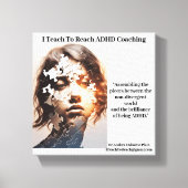 Dr. Anders Osborne Ph.D. ADHD-Poster Canvas Afdruk (Voorkant)