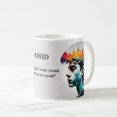 Dr. Anders Osborne Ph.D. Positieve quote ADHD-MOK Koffiemok (Voorkant rechts)