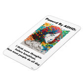 Dr.Anders Osborne Ph.D. - Positieve quote ADHD-Mok Magneet (Linkerzijde)