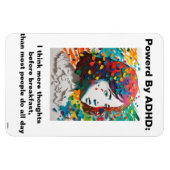 Dr.Anders Osborne Ph.D. - Positieve quote ADHD-Mok Magneet (Horizontaal)