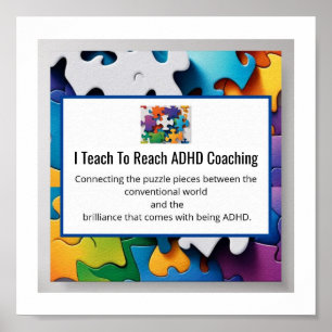 Dr. Anders Osborne PhD ADHD Logo Poster