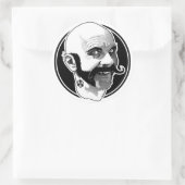 Dr. Awkward Circle Sticker (Tas)