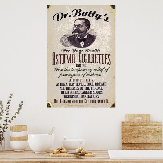 Dr. Batty Poster (Keuken)
