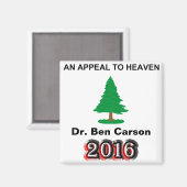 Dr. Ben Carson 2016 - een oproep aan de hemel Magneet (Voorkant / Achterkant)
