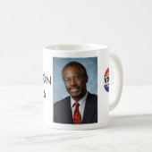 Dr. Ben Carson Mug Koffiemok (Voorkant rechts)
