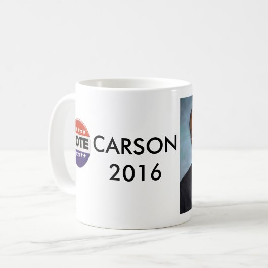 Dr. Ben Carson Mug Koffiemok (Voorkant links)