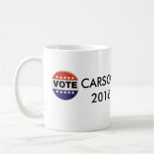 Dr. Ben Carson Mug Koffiemok (Links)