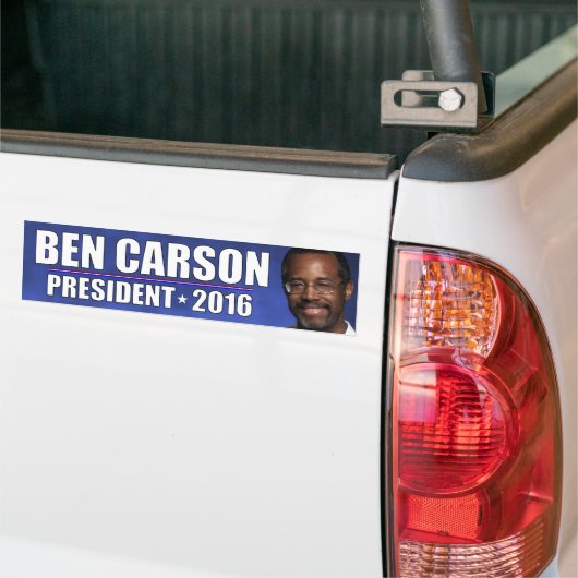 Dr. Ben Carson - President 2016 Bumpersticker (Op Truck)